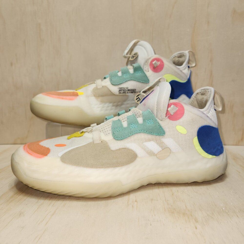 James Harden Boost Adidas Shoes Volume 5 Chapter 1 White Men's Size 6.5